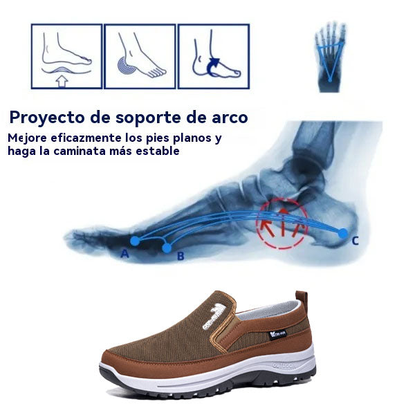 Coesses® | ¡60% de descuento hoy - no te lo pierdas!⏰ Zapatos casuales ortopédicos cómodos y ergonómicos ✅ Soporte de arco - Alivia el dolor de pies