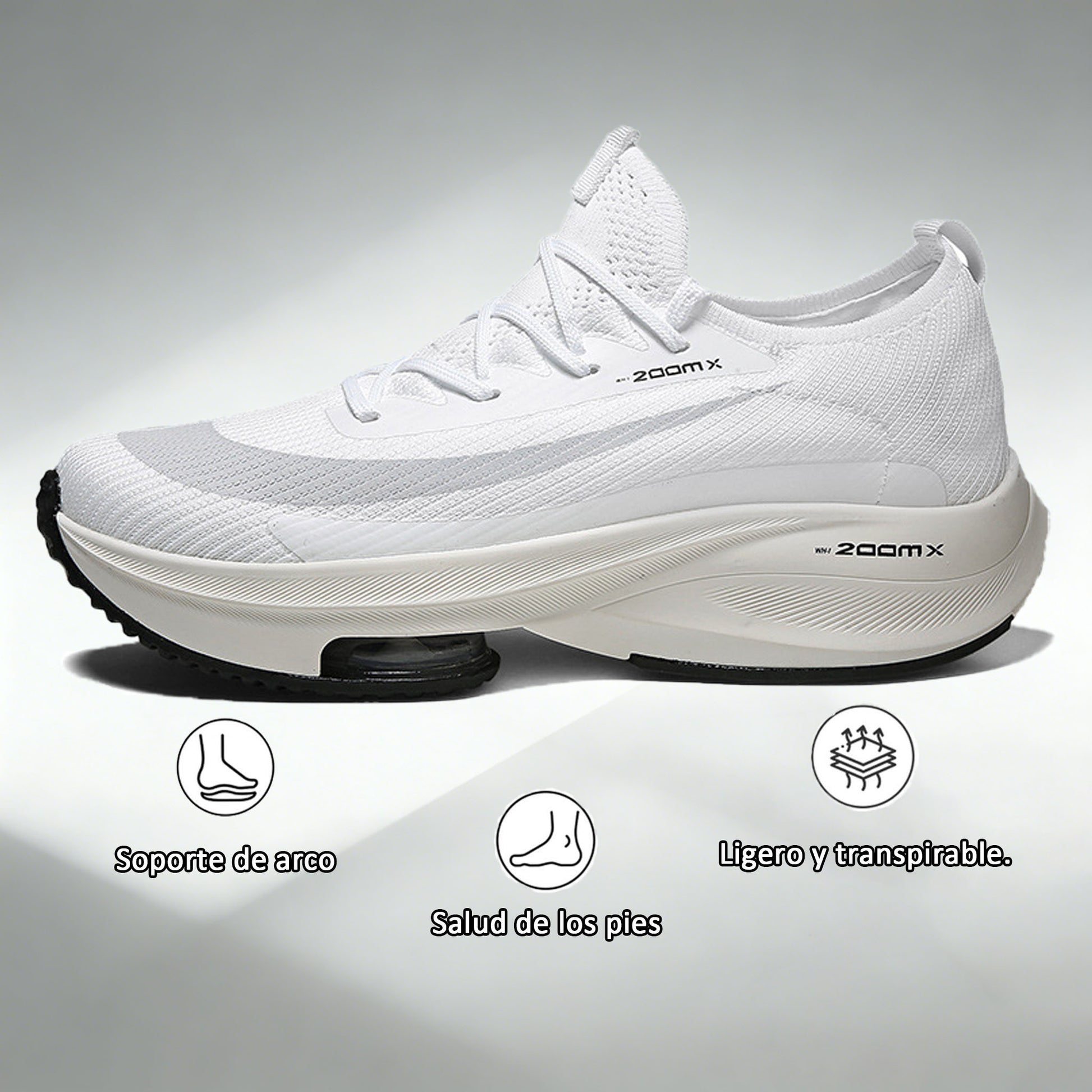 Coesses® | Zapatos ortopédicos médicos | Soporte mejorado para el arco del pie: ideal para caminatas largas (corrección del arco)