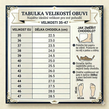 (🔥 50% sleva - Nenechte si to ujít!) Ortopedická obuv Coesses® - 👞 - Odolná, protiskluzová a voděodolná. Podpora klenby, úleva od bolesti, unisex.