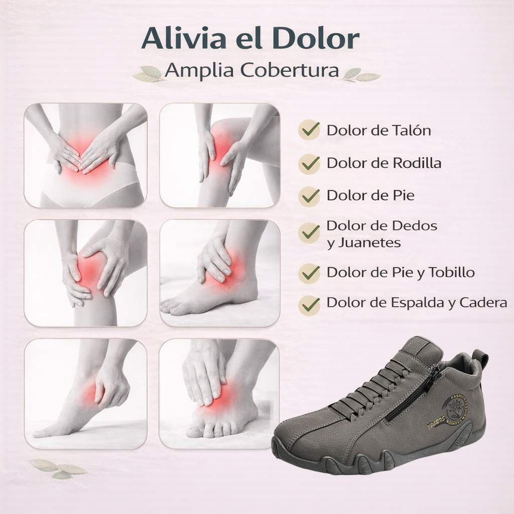 Coesses®丨  Zapatos de gamuza antideslizantes, impermeables y cosidos a mano que sostienen y corrigen naturalmente la postura del pie.