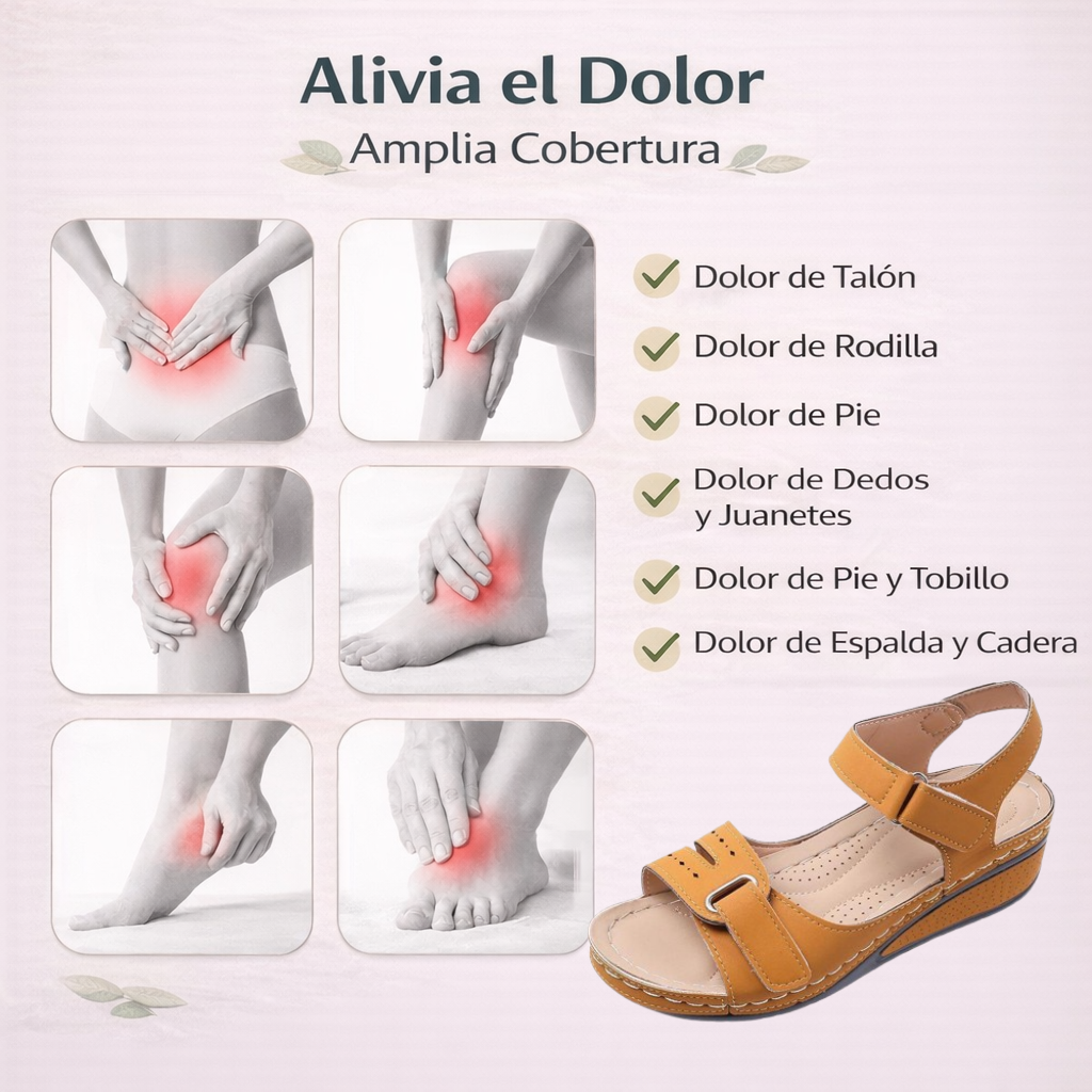 ⏰50% de descuento hoy - ¡no te lo pierdas! ✅Cuero de alta calidad ✅Diseño de punta ancha + Ajuste de velcro + Suela antideslizante resistente +🔴Soporte de arco multipunto