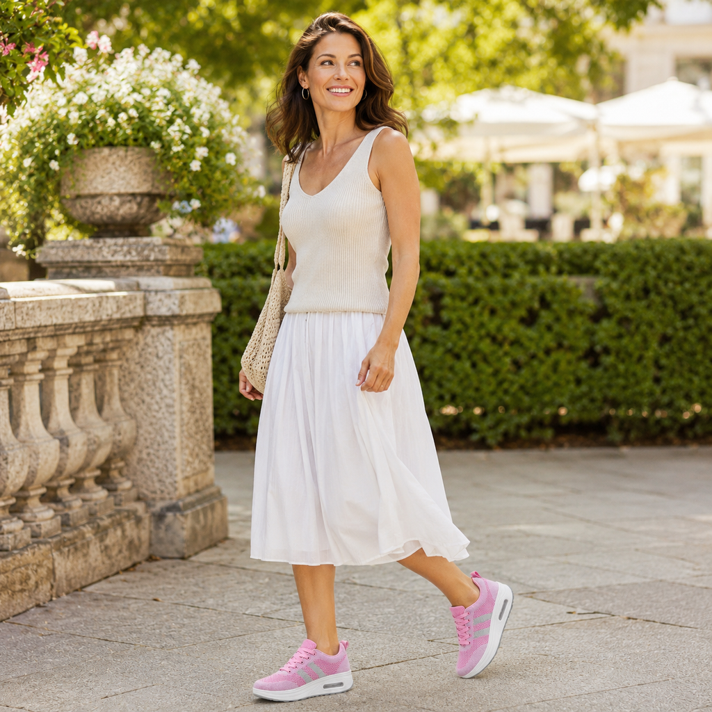 ⏰ ¡Último día – 50% de descuento! ¡No te lo pierdas! Zapatos ortopédicos con diseño ergonómico y función de amortiguación de impactos ✅ Zapatos ortopédicos saludables diseñados especialmente para mujeres europeas