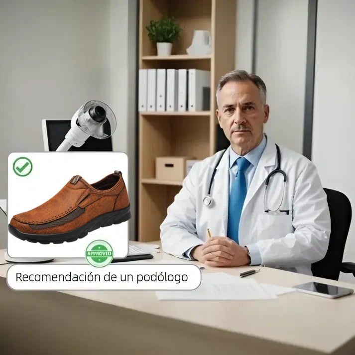 ⏰ ¡Último día! ¡50% de descuento! 👞 Zapatos de piel auténtica italiana 🐂 Cosidos a mano, suaves y con un ajuste cómodo ✅ Soporte para el arco del pie, reduce la presión en los pies y proporciona comodidad durante todo el día.