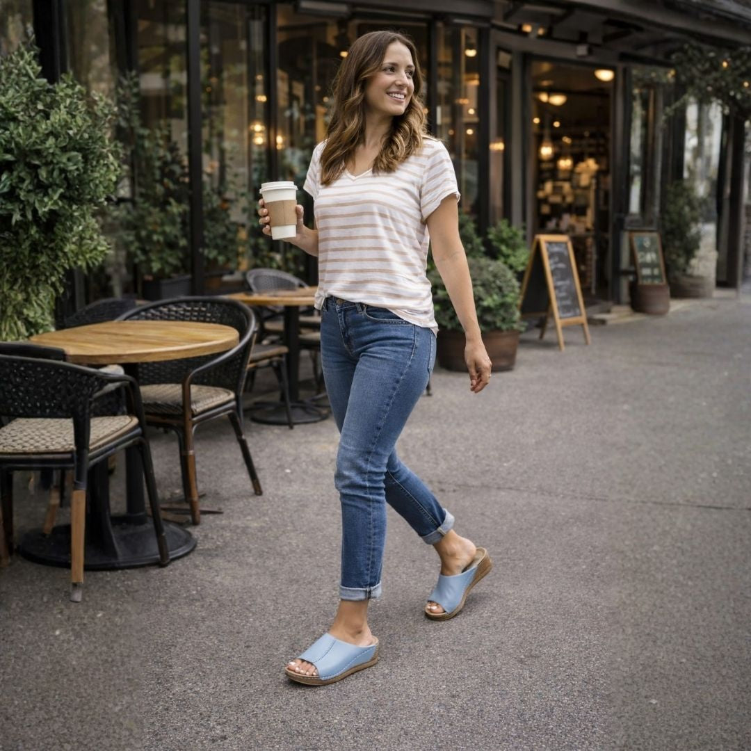 Sandalias ortopédicas – Sandalias cómodas para mujer | Soporte ergonómico