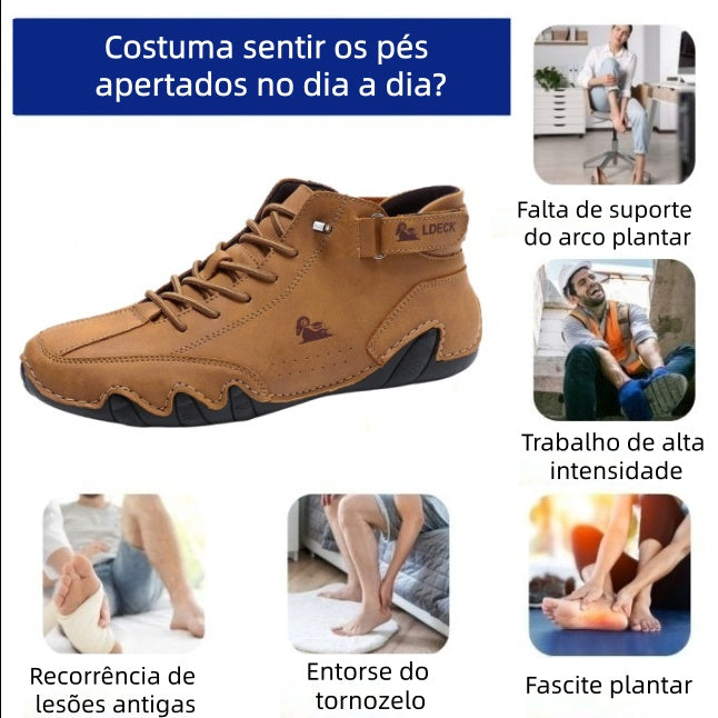 Coesses® | Zapatos ergonómicos para caminar - Cosidos a mano, diseño ergonómico