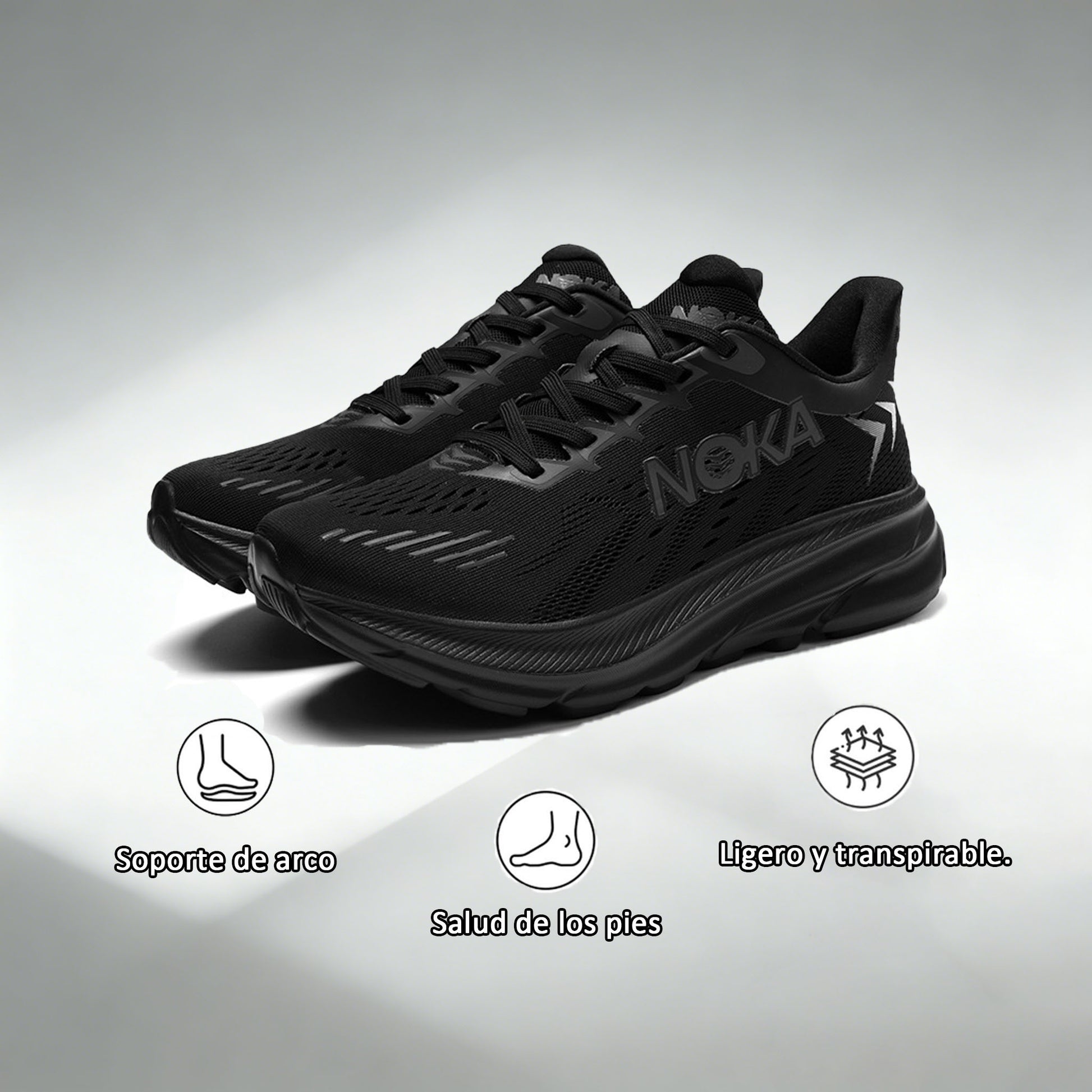 Coesses® | Calzado ortopédico médico con soporte de arco mejorado – Corrige el arco plantar, ideal para caminatas largas.