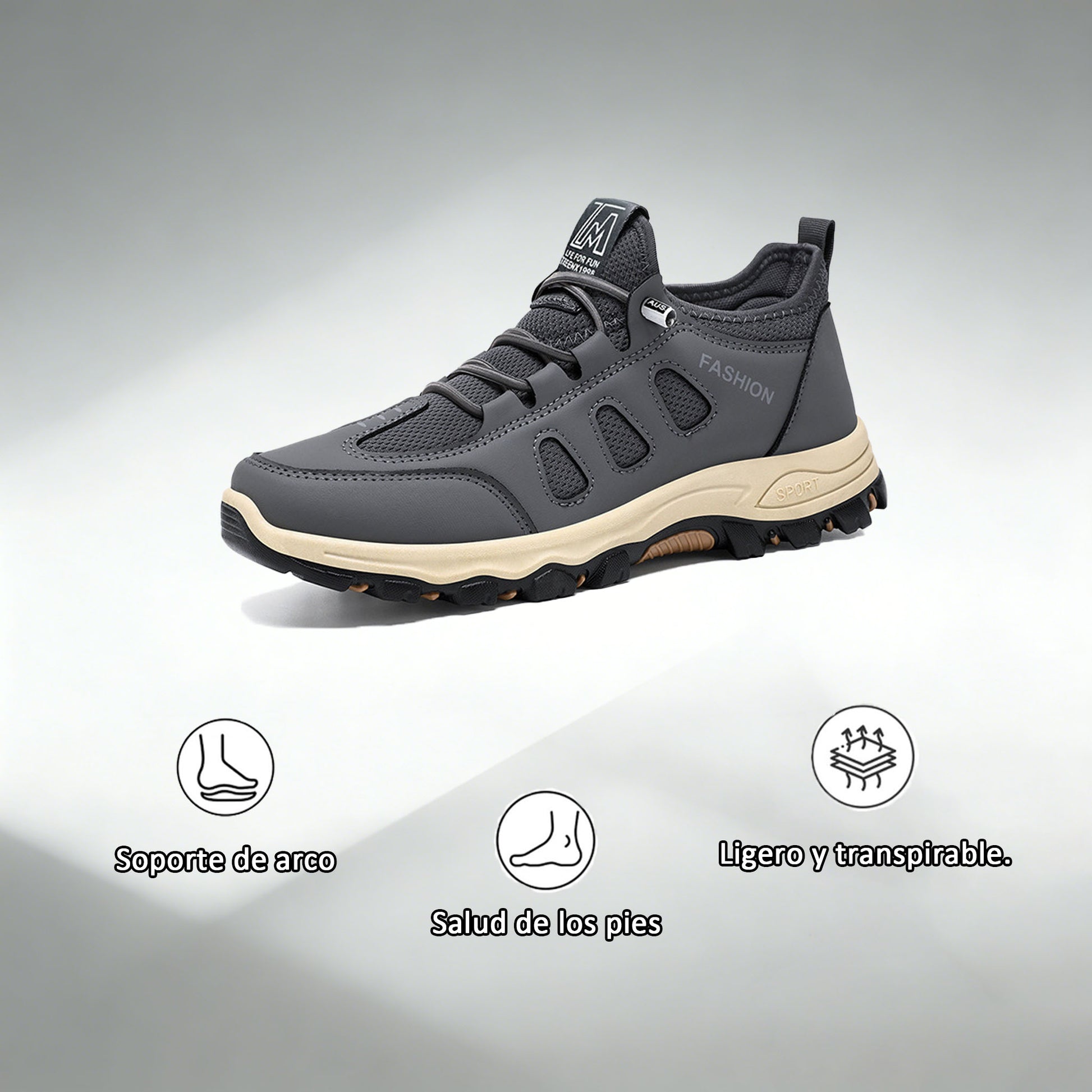 Coesses® | Calzado ortopédico médico profesional - materiales de grado médico - transpirables, suaves para la piel y cómodos, brindando la máxima comodidad para sus pies.