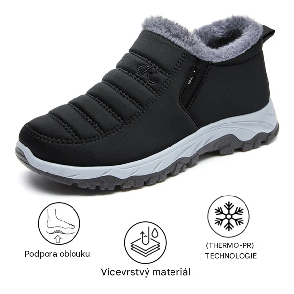 🎉Dnešní speciální nabídka: Sleva 70 % – Nenechte si to ujít! ⏰Ergonomická zimní ortopedická obuv pro úlevu od bolesti chodidel, kolen a zad – unisex