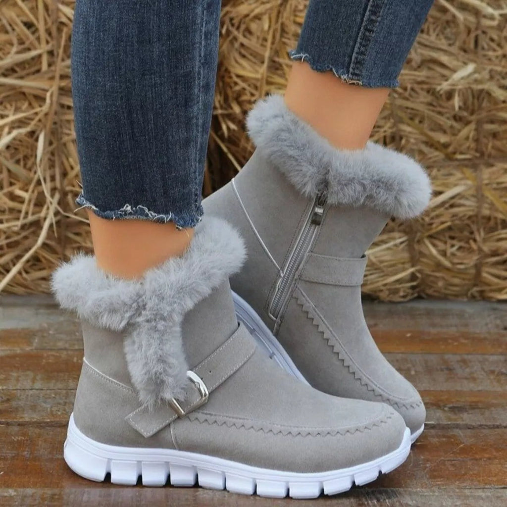 Coesses® - Calçado ortopédico de inverno com formato ergonómico para alívio de dores nos pés, joelhos e costas - Mulher