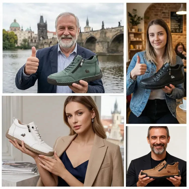 Poslední den! Sleva 70 %! ✅ Ortopedická zdravotní obuv navržená speciálně pro lidi s problémy s nohama k úlevě od bolesti zad, kloubů a chodidel.