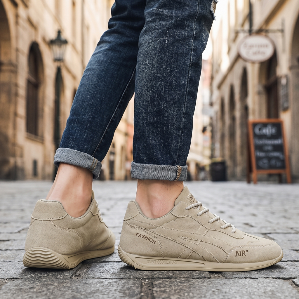 🔥 ¡Oferta especial de hoy con un 60% de descuento 🎁 Zapatos ortopédicos para caminar de hombre ✅ Transpirables y antideslizantes - ¡Dile adiós al dolor de pies y disfruta de comodidad todo el día!