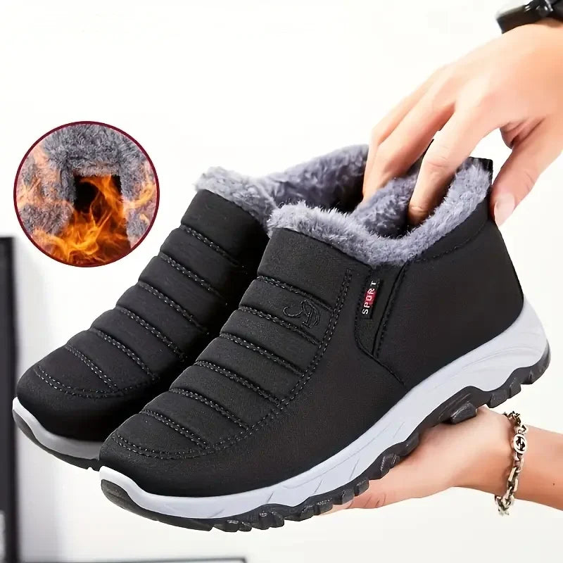 🎉Dnešní speciální nabídka: Sleva 70 % – Nenechte si to ujít! ⏰Ergonomická zimní ortopedická obuv pro úlevu od bolesti chodidel, kolen a zad – unisex