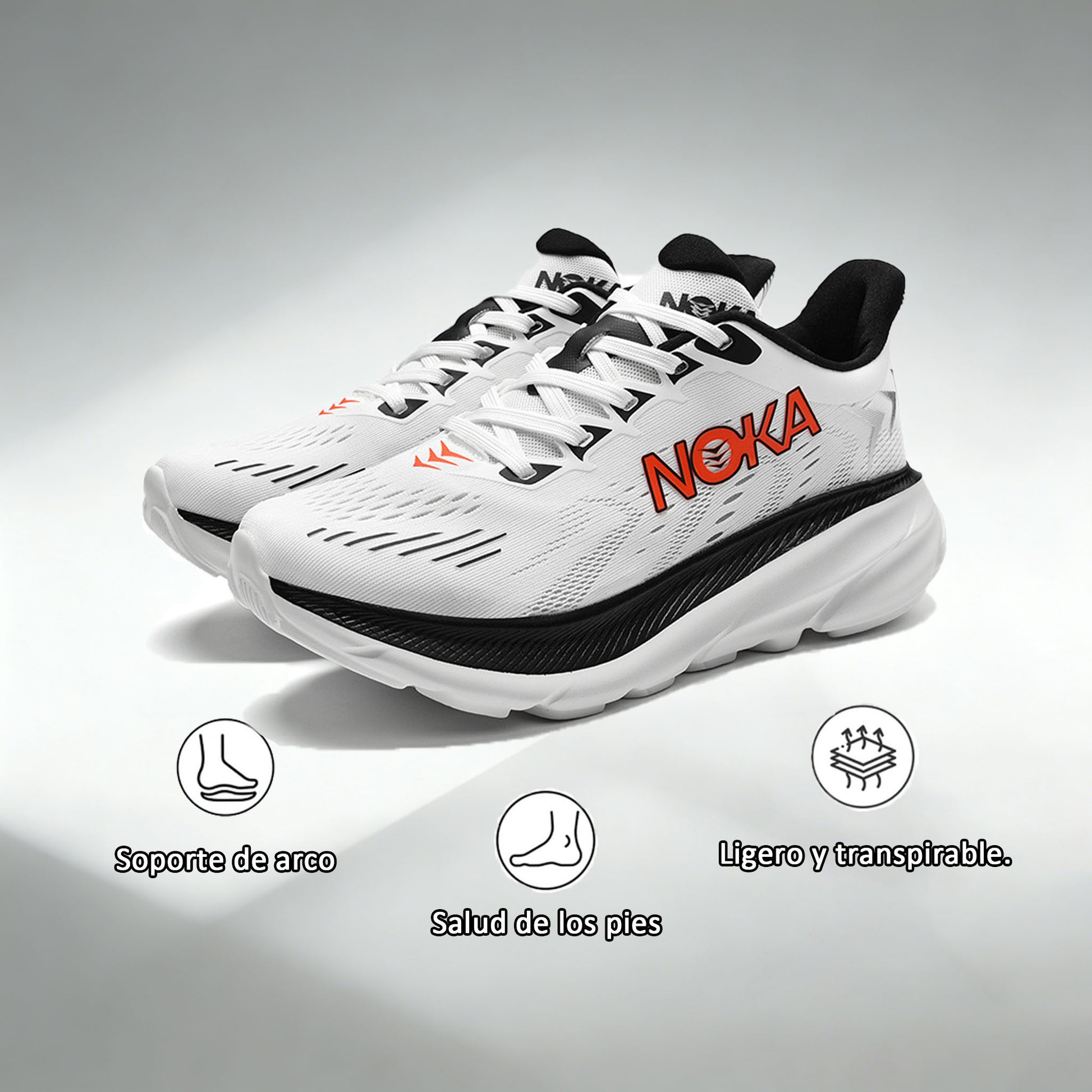 Coesses® | Calzado ortopédico médico con soporte de arco mejorado – Corrige el arco plantar, ideal para caminatas largas.