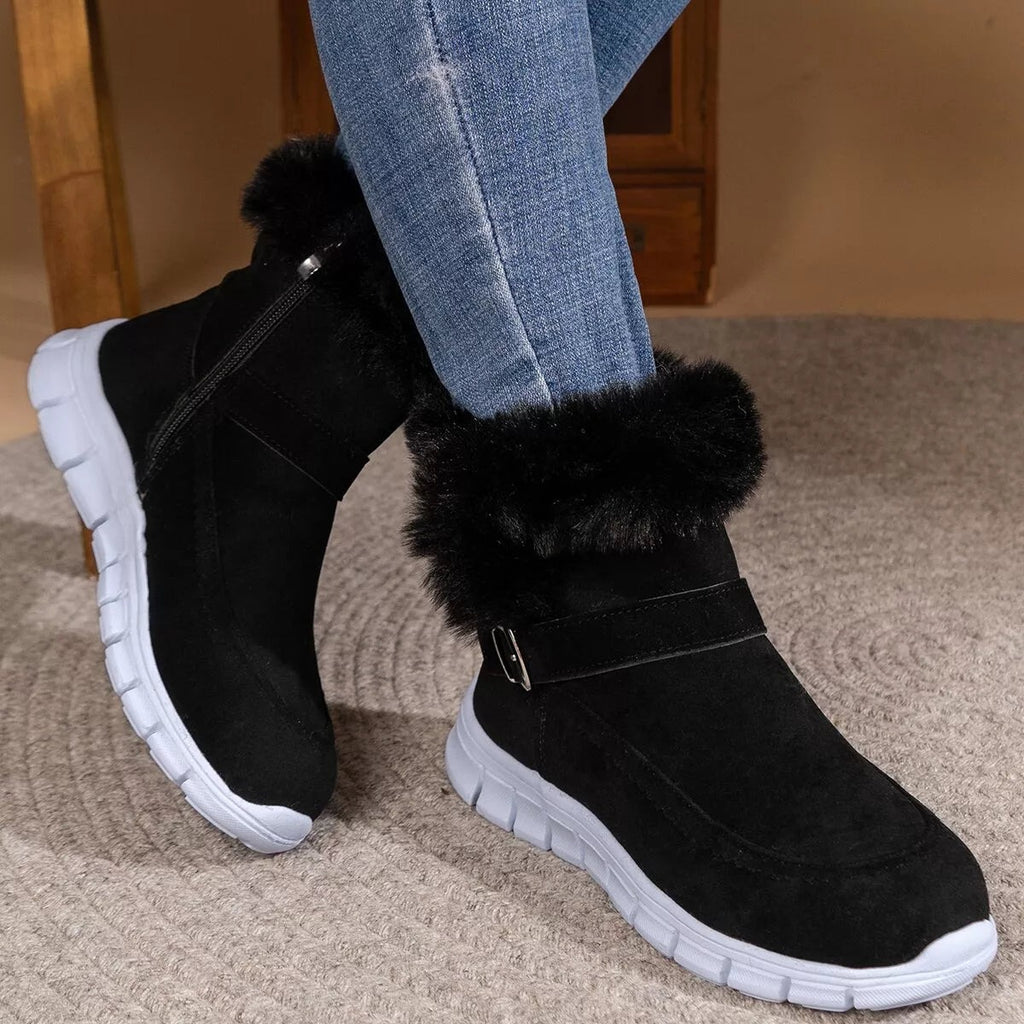 Coesses® - Calçado ortopédico de inverno com formato ergonómico para alívio de dores nos pés, joelhos e costas - Mulher