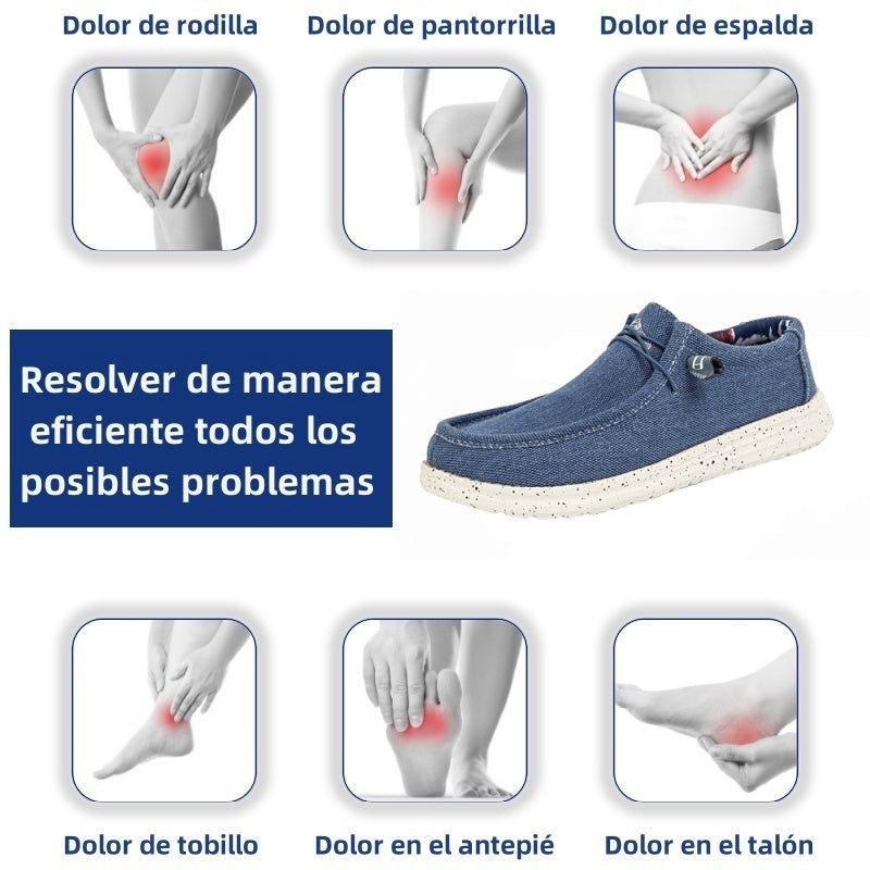 🎉 ¡Oferta por tiempo limitado! 👞 Zapatos casuales de verano para hombre  | Ultraligeros y transpirables  ✅ Diseño slip-on, fáciles de poner y quitar  👣 Suela suave y antideslizante  🚶 Con soporte para el arco para caminar cómodamente todo el día