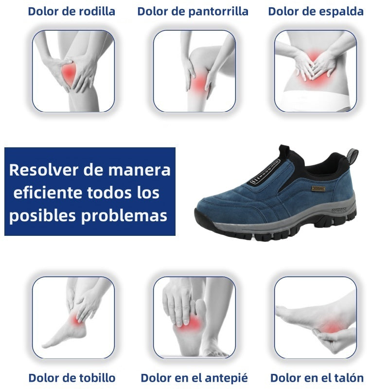 [⏰50% de descuento hoy - ¡no te lo pierdas! ] 🔥 Zapatos para caminar de diseño ergonómico 👞 Cosidos a mano✅ Soporte de arco, caminata cómoda