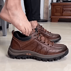 【⏰¡60% de descuento hoy! ¡No te lo pierdas!】⏰Coesses® Ergonomics --- Sandalias de piel de becerro suaves y cómodas (el soporte para el arco del pie facilita la marcha)