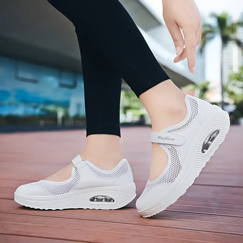 🔥Dnes za poloviční cenu | Dámská prodyšná ortopedická obuv, vysoce tlumící nárazy - s 168 patenty na obuv👞 Usnadňuje chůzi