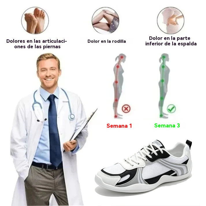 coesses® | Nuevo producto en el mercado, a mitad de precio por tiempo limitado. Diseño ergonómico, excelente amortiguación y corrección de la marcha
