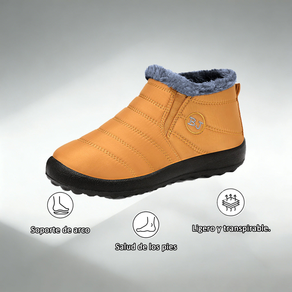 Coesses® | Botas ortopédicas de gamuza italiana de lujo: antideslizantes y cálidas: imprescindibles para condiciones de nieve 👍 Dígale adiós al dolor de pies.