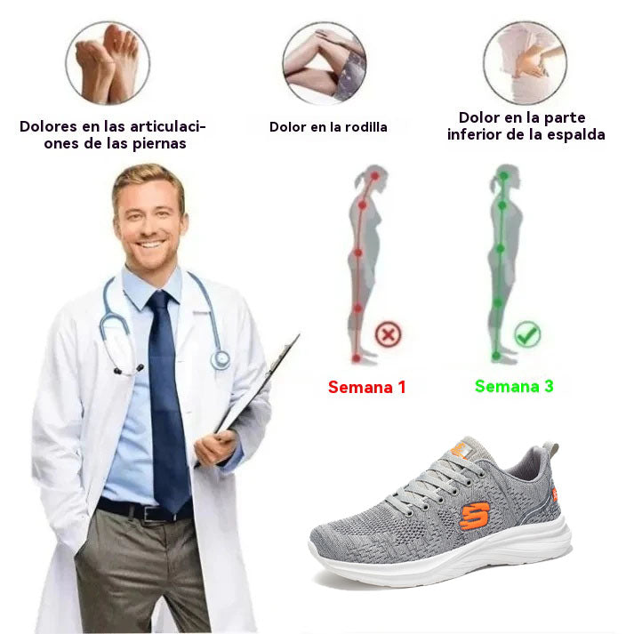 Coesses® | Nuevo producto en el mercado, a mitad de precio por tiempo limitado. Diseño ergonómico, excelente amortiguación y corrección de la marcha.