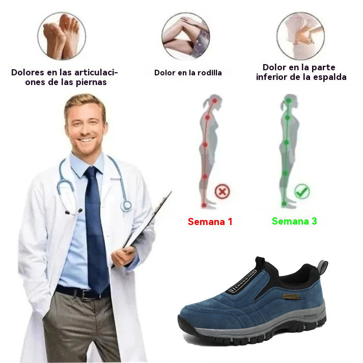 Coesses® – Zapatos ortopédicos médicos diseñados ergonómicamente que alivian el dolor de espalda, articulaciones y piernas.