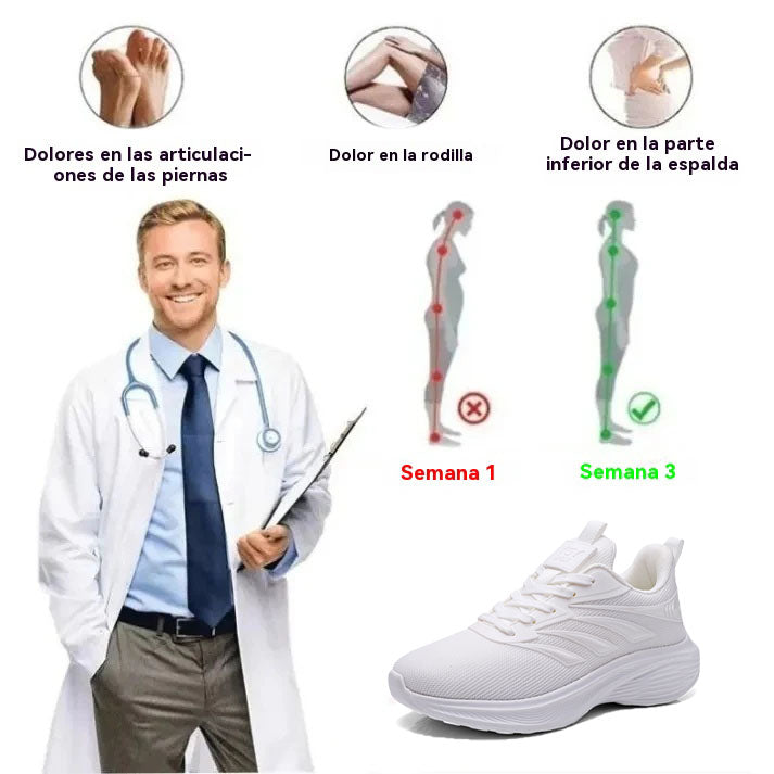 Coesses® | Nuevo producto en el mercado, a mitad de precio por tiempo limitado. Diseño ergonómico, excelente amortiguación y corrección de la marcha.