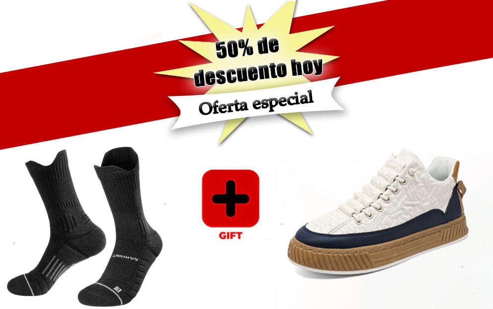 Coesses® | Oferta limitada: ¡No te pierdas estos zapatos ortopédicos casuales antideslizantes para hombre! Soporte para el arco del pie. ¡Elimina el dolor de pies en tres días!