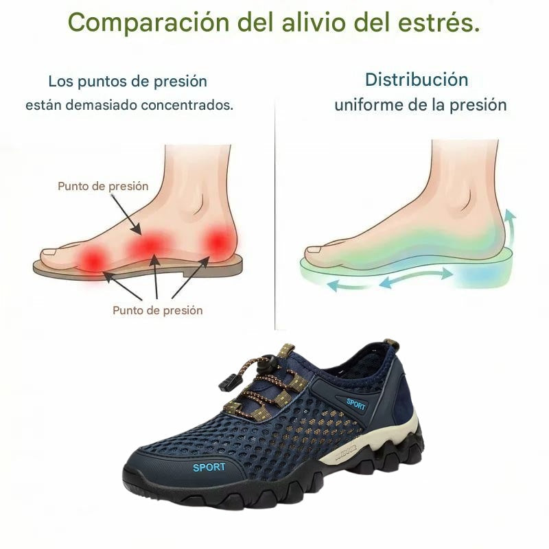 【🎁Ultimo giorno a metà prezzo! Non perdete l'occasione!】Sandali ortopedici e ammortizzanti dal design ergonomico per un'esperienza di camminata più confortevole👞