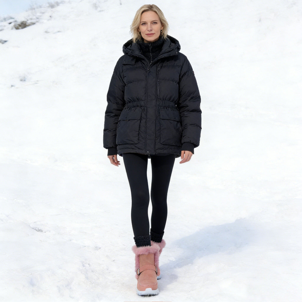 Coesses® - Calçado ortopédico de inverno com formato ergonómico para alívio de dores nos pés, joelhos e costas - Mulher