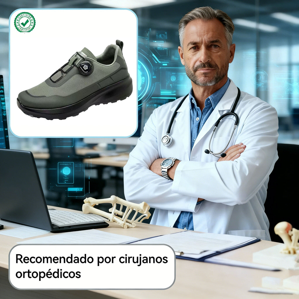 Coesses® | Calzado deportivo con certificación médica | Ofrece soporte anatómico para personas mayores | En oferta
