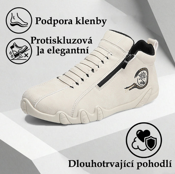 (🔥 50% sleva - Nenechte si to ujít!) Ortopedická obuv Coesses® - 👞 - Odolná, protiskluzová a voděodolná. Podpora klenby, úleva od bolesti, unisex.
