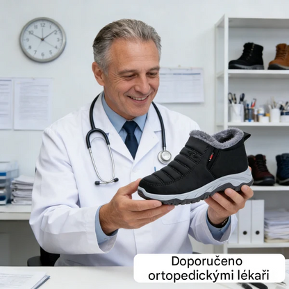 🎉Dnešní speciální nabídka: Sleva 70 % – Nenechte si to ujít! ⏰Ergonomická zimní ortopedická obuv pro úlevu od bolesti chodidel, kolen a zad – unisex