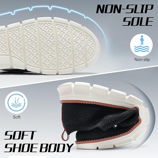 Coesses® | Zapatos ortopédicos de malla para verano, suaves y cómodos (soporte para el arco del pie, alivian el dolor)