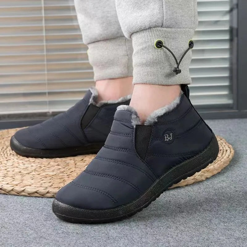 Coesses® | Botas ortopédicas de gamuza italiana de lujo: antideslizantes y cálidas: imprescindibles para condiciones de nieve 👍 Dígale adiós al dolor de pies.