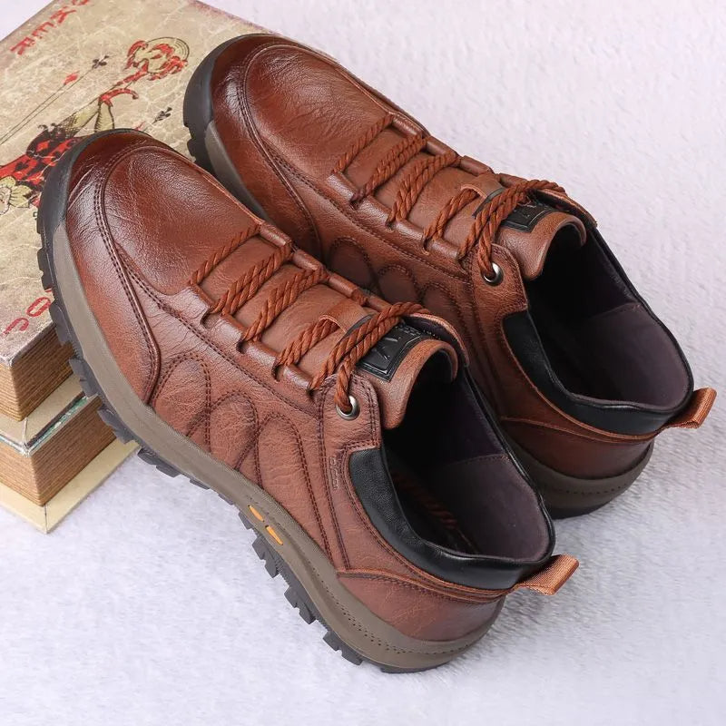 【⏰¡60% de descuento hoy! ¡No te lo pierdas!】⏰Coesses® Ergonomics --- Sandalias de piel de becerro suaves y cómodas (el soporte para el arco del pie facilita la marcha)