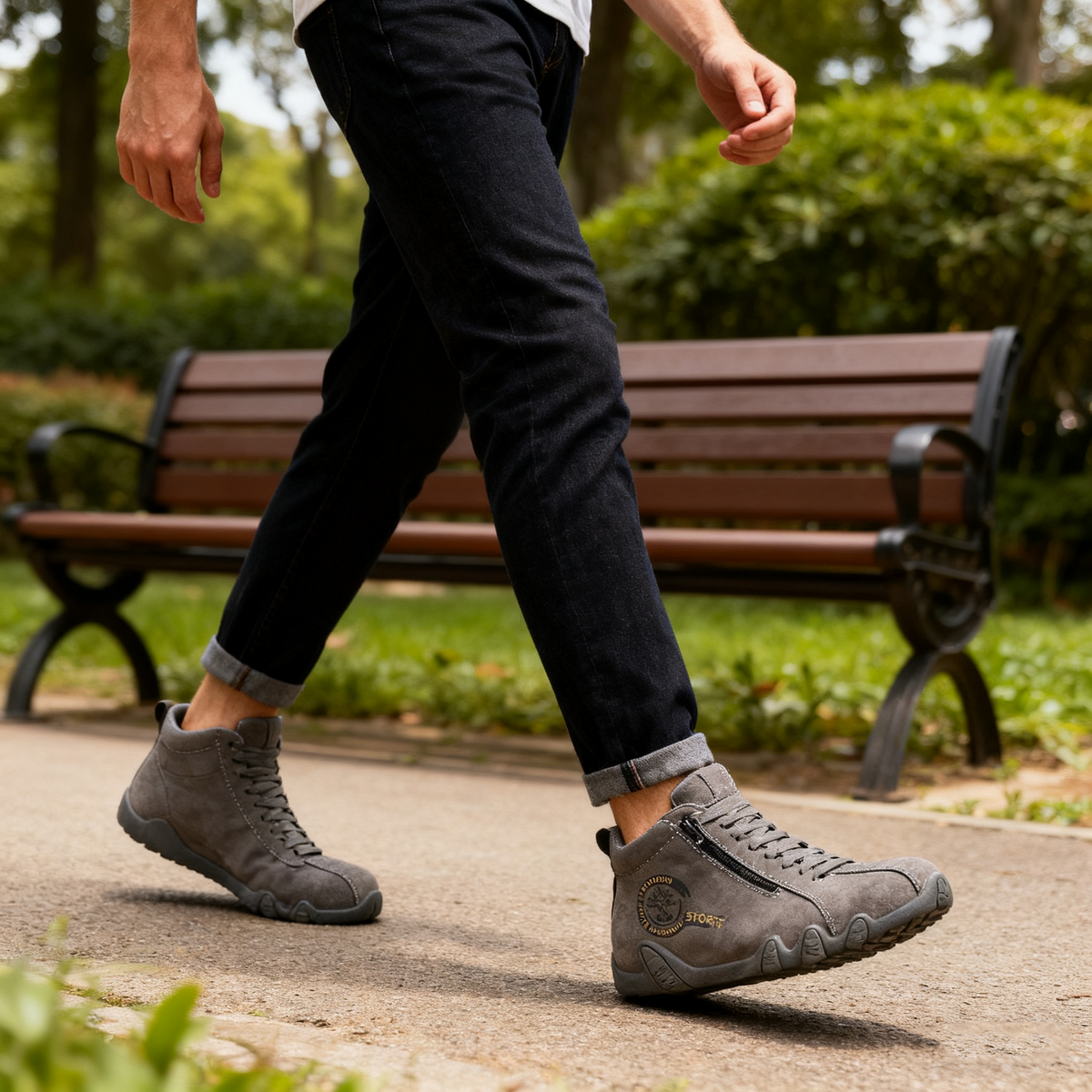 (🔥 50% sleva - Nenechte si to ujít!) Ortopedická obuv Coesses® - 👞 - Odolná, protiskluzová a voděodolná. Podpora klenby, úleva od bolesti, unisex.