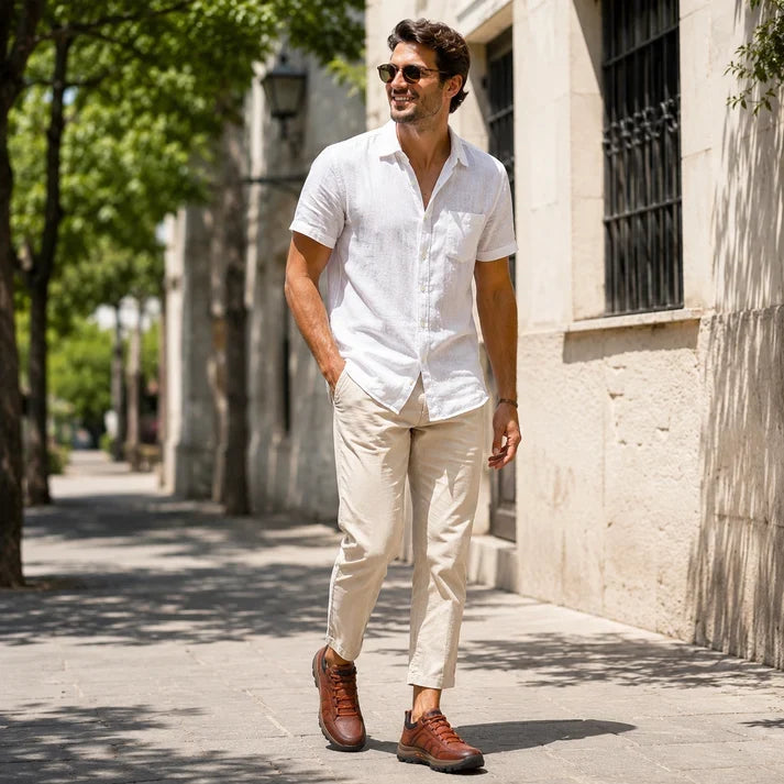 ⏰ Poslední den! Sleva 70 %! 👞 Vysoce kvalitní italské boty z pravé kůže 🐂 Ručně šité, měkké a pohodlné ✅ Ergonomická opora klenby pro úlevu od bolesti chodidel a zajištění pohodlné chůze po celý den.