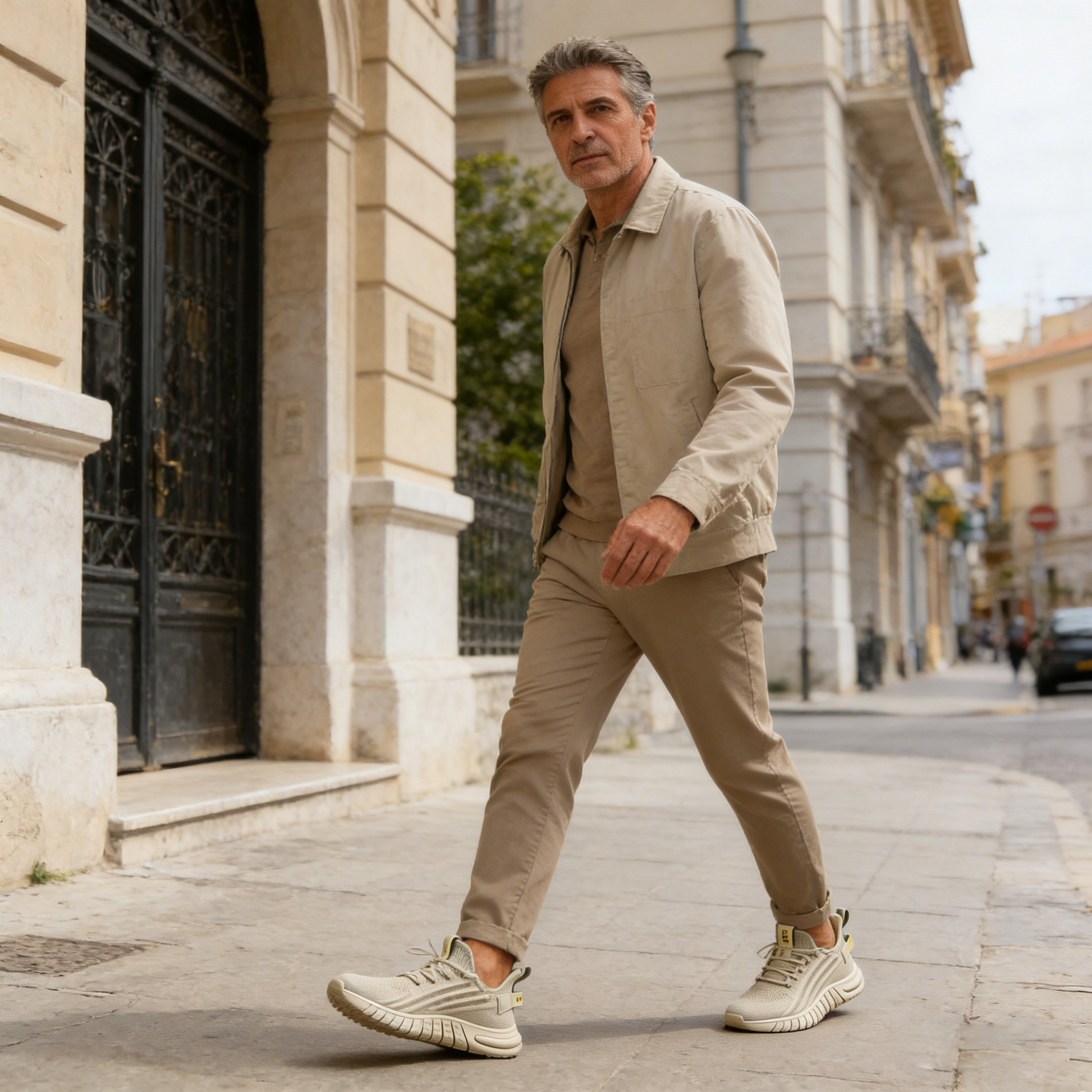 Coesses® 【🔥Oferta por tiempo limitado, ¡50% de descuento hoy! ⏰】Zapatillas para caminar, ideales para caminar todo el día | Alivian el dolor de pies | Impermeables y antideslizantes | Corrigen la marcha👟