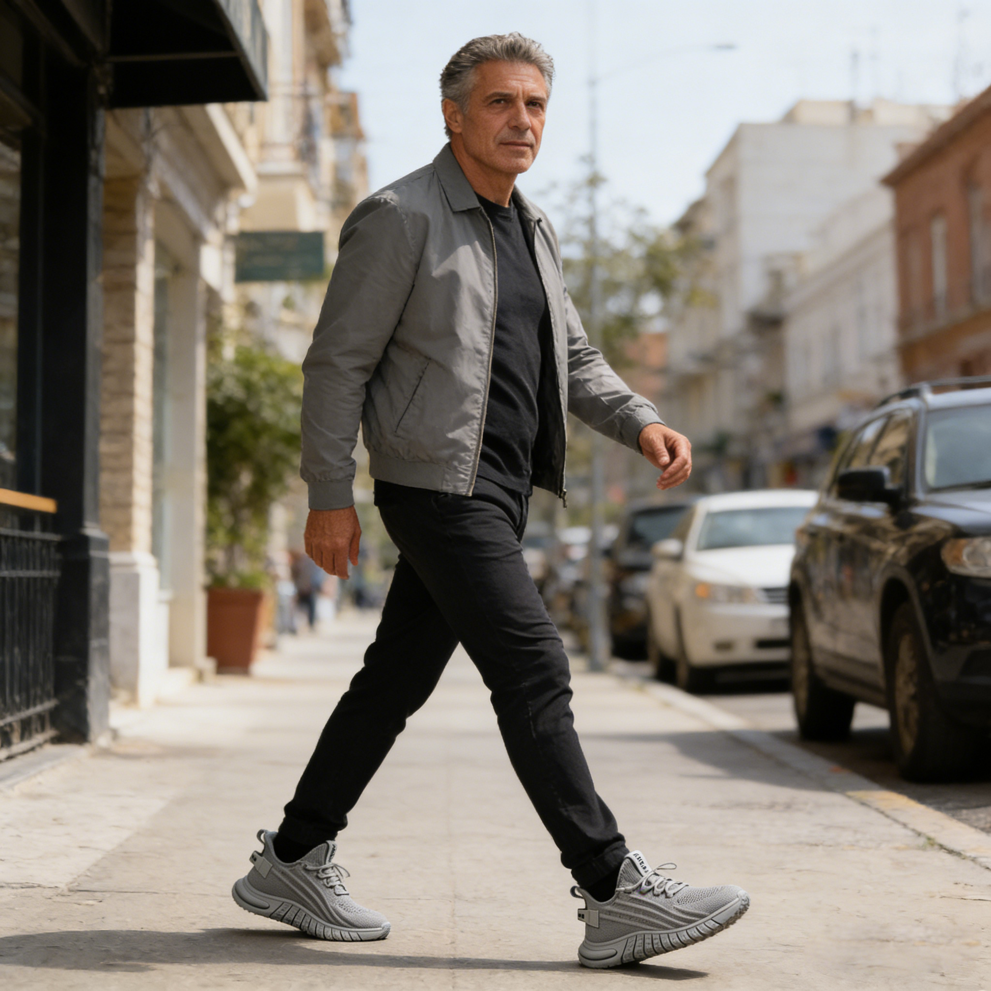 Coesses® 【🔥Oferta por tiempo limitado, ¡50% de descuento hoy! ⏰】Zapatillas para caminar, ideales para caminar todo el día | Alivian el dolor de pies | Impermeables y antideslizantes | Corrigen la marcha👟