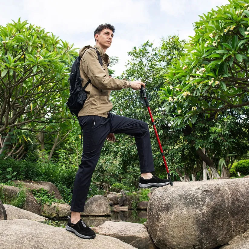 [⏰50% de descuento hoy - ¡no te lo pierdas! ] 🔥 Zapatos para caminar de diseño ergonómico 👞 Cosidos a mano✅ Soporte de arco, caminata cómoda