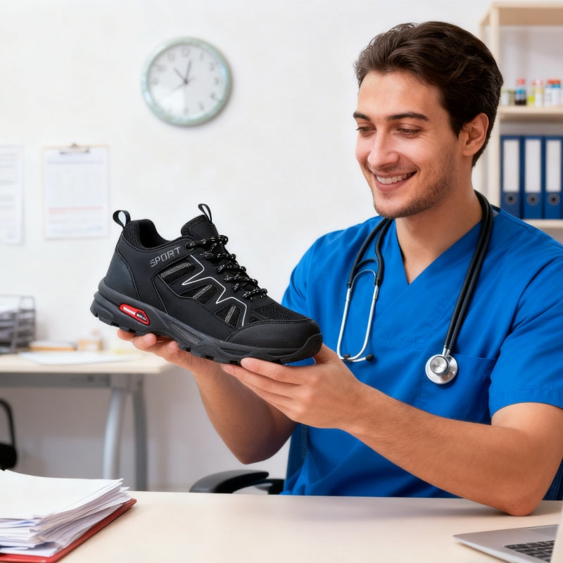 Coesses® | Zapatos ortopédicos médicos | Diseñados científicamente para adaptarse a la estructura del pie y eliminar el dolor al caminar.