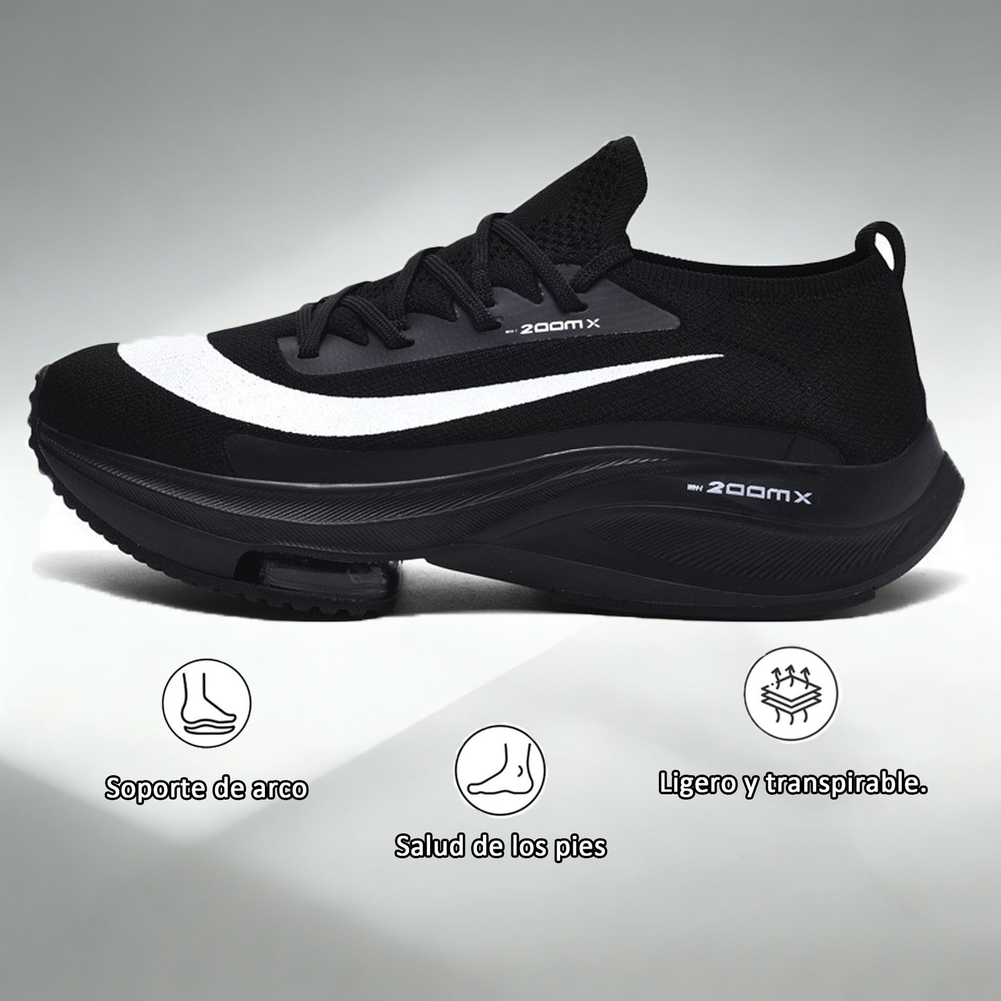 Coesses® | Zapatos ortopédicos médicos | Soporte mejorado para el arco del pie: ideal para caminatas largas (corrección del arco)