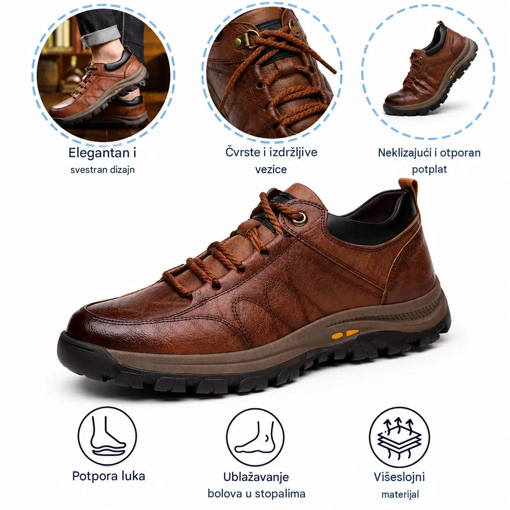 【⏰¡60% de descuento hoy! ¡No te lo pierdas!】⏰Coesses® Ergonomics --- Sandalias de piel de becerro suaves y cómodas (el soporte para el arco del pie facilita la marcha)