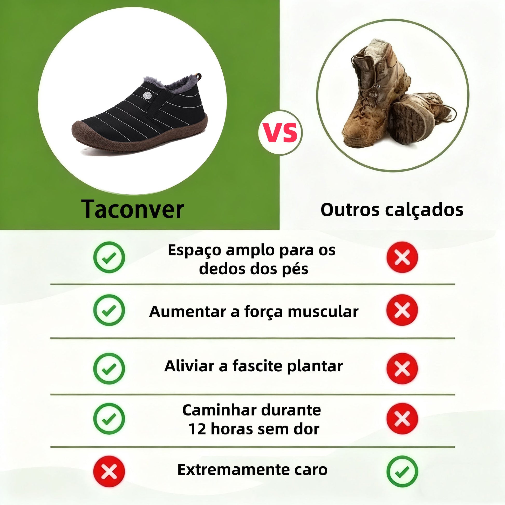 coesses® | Calzado ortopédico ergonómico de invierno para dolores de pies, rodillas y espalda - Unisex