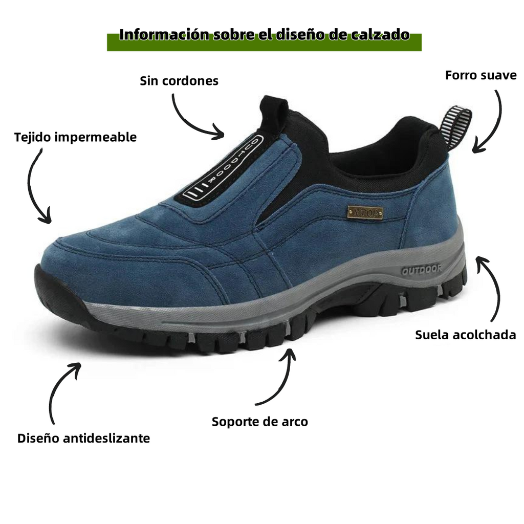Zapatos ortopédicos médicos Optimumto® | Zapatos deportivos ortopédicos cómodos y de diseño ergonómico. ✅ Soporte de arco: alivia el dolor.