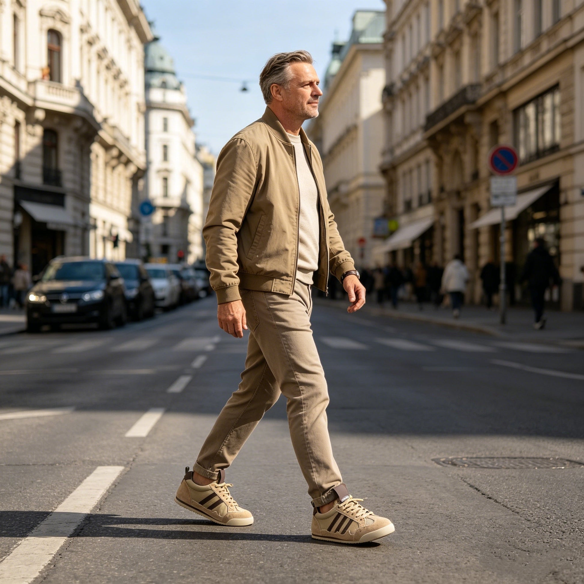 【🎁Offerta a tempo limitato】Scarpe da passeggio dal design ergonomico 👞Suola cucita a mano + suola antiscivolo ✅ Supporto dell'arco plantare per una camminata confortevole✅