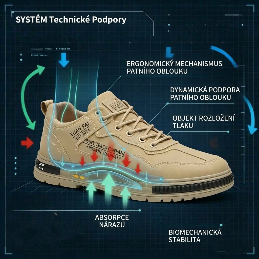 (🔥70% sleva dnes - nenechte si to ujít!) ⏰Coesses® Ergonomický design - Měkká a pohodlná ortopedická obuv ✅ Rozlučte se s bolestí nohou a užívejte si celodenní pohodlí!