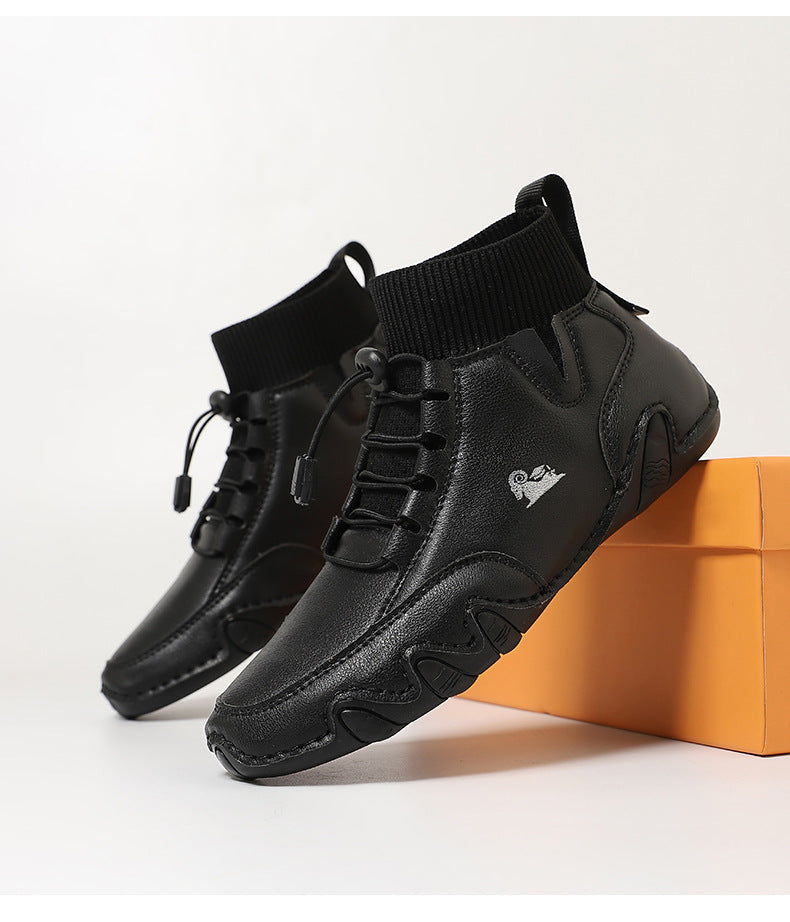 (🔥¡50% de descuento solo hoy!) Elegantes zapatos ortopédicos de primera calidad 👞 – Alivia el dolor gracias a su diseño ergonómico.