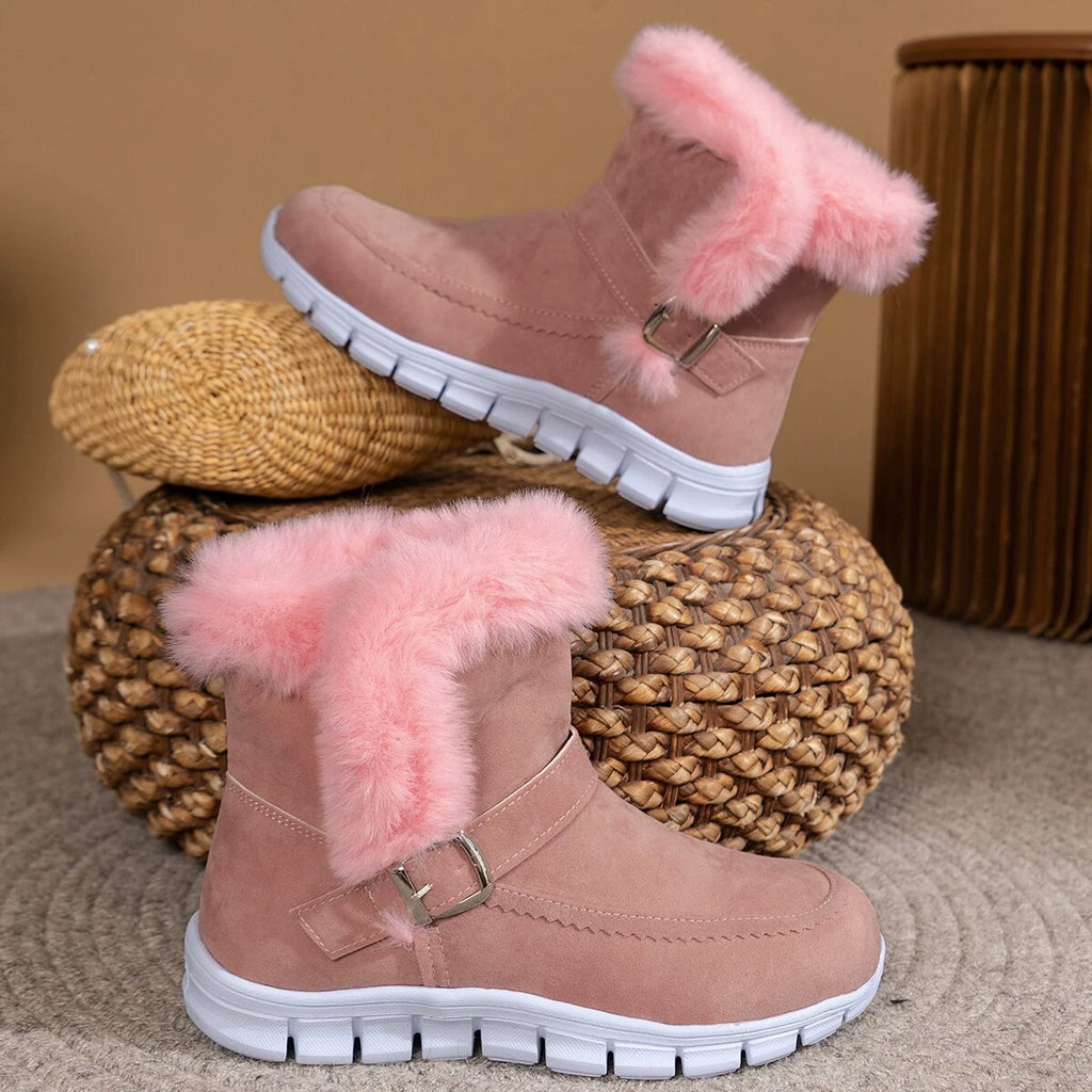 Coesses® - Calçado ortopédico de inverno com formato ergonómico para alívio de dores nos pés, joelhos e costas - Mulher
